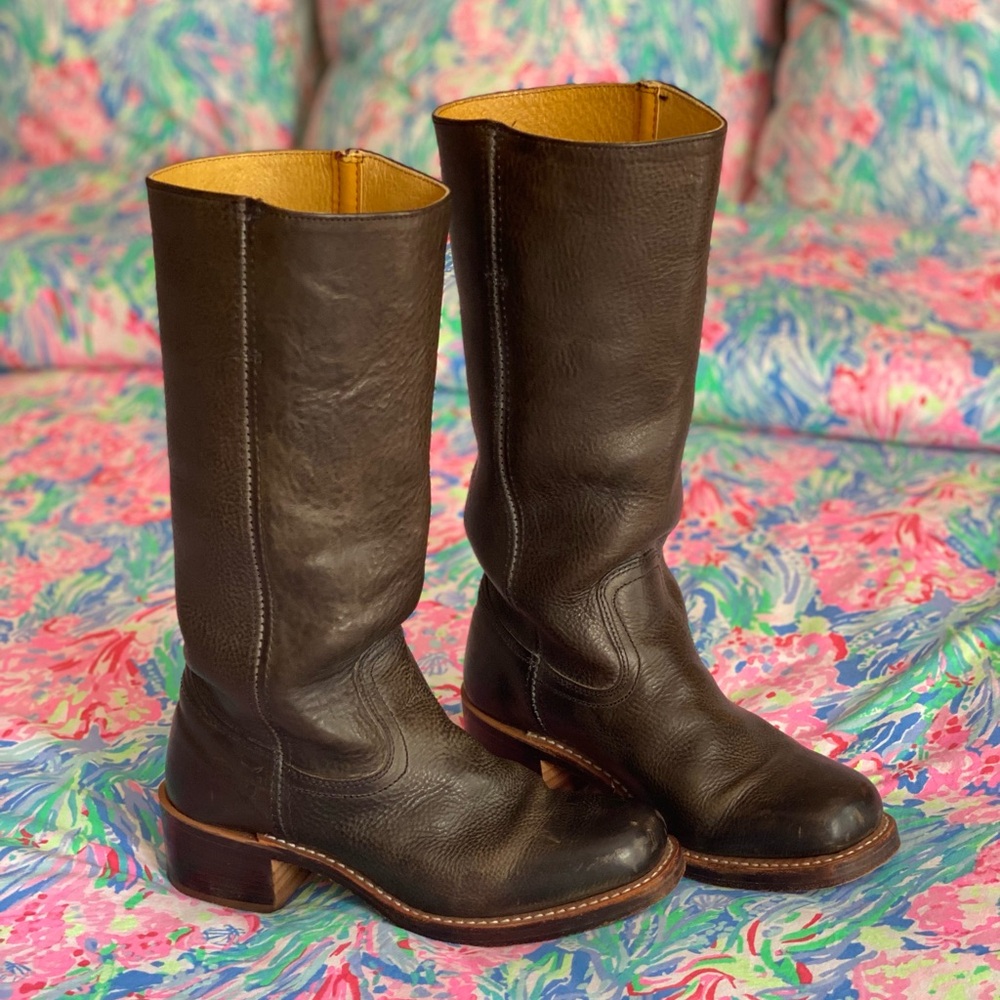Frye Vintage 13L Campus Boots 8
